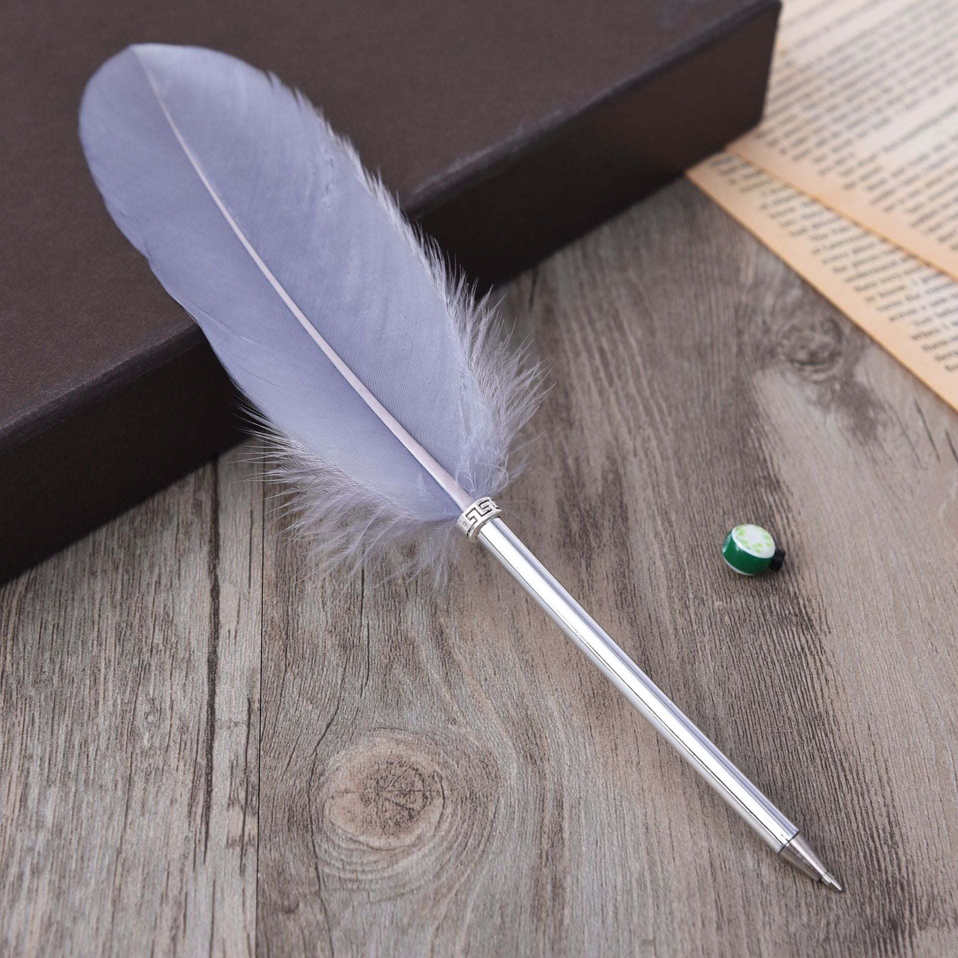Wholesale Feather Neutral Pens Ballpoint Pen