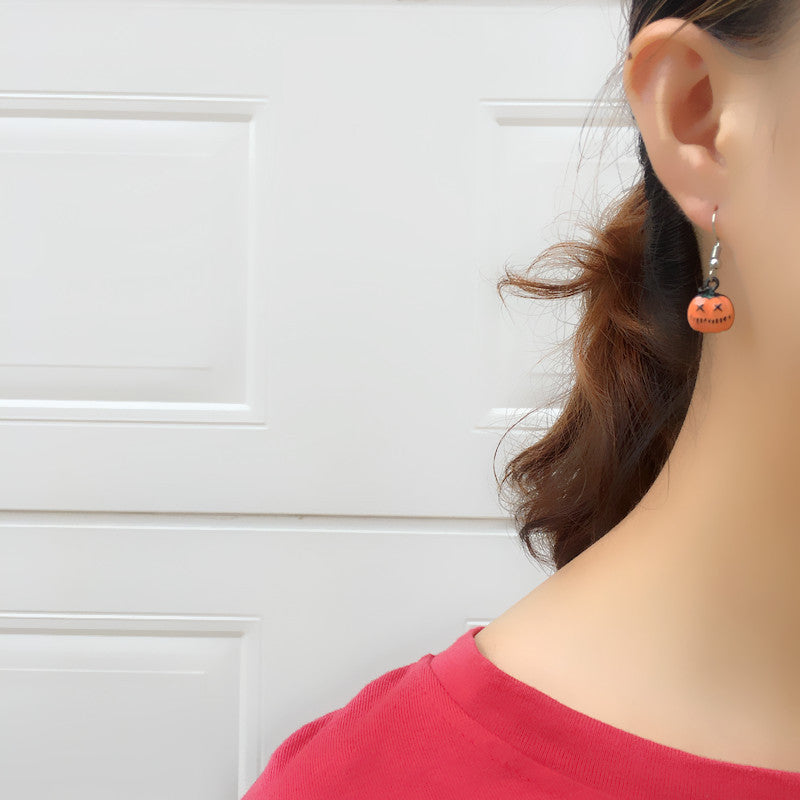 Wholesale Halloween funny earrings pumpkin ghost  earrings