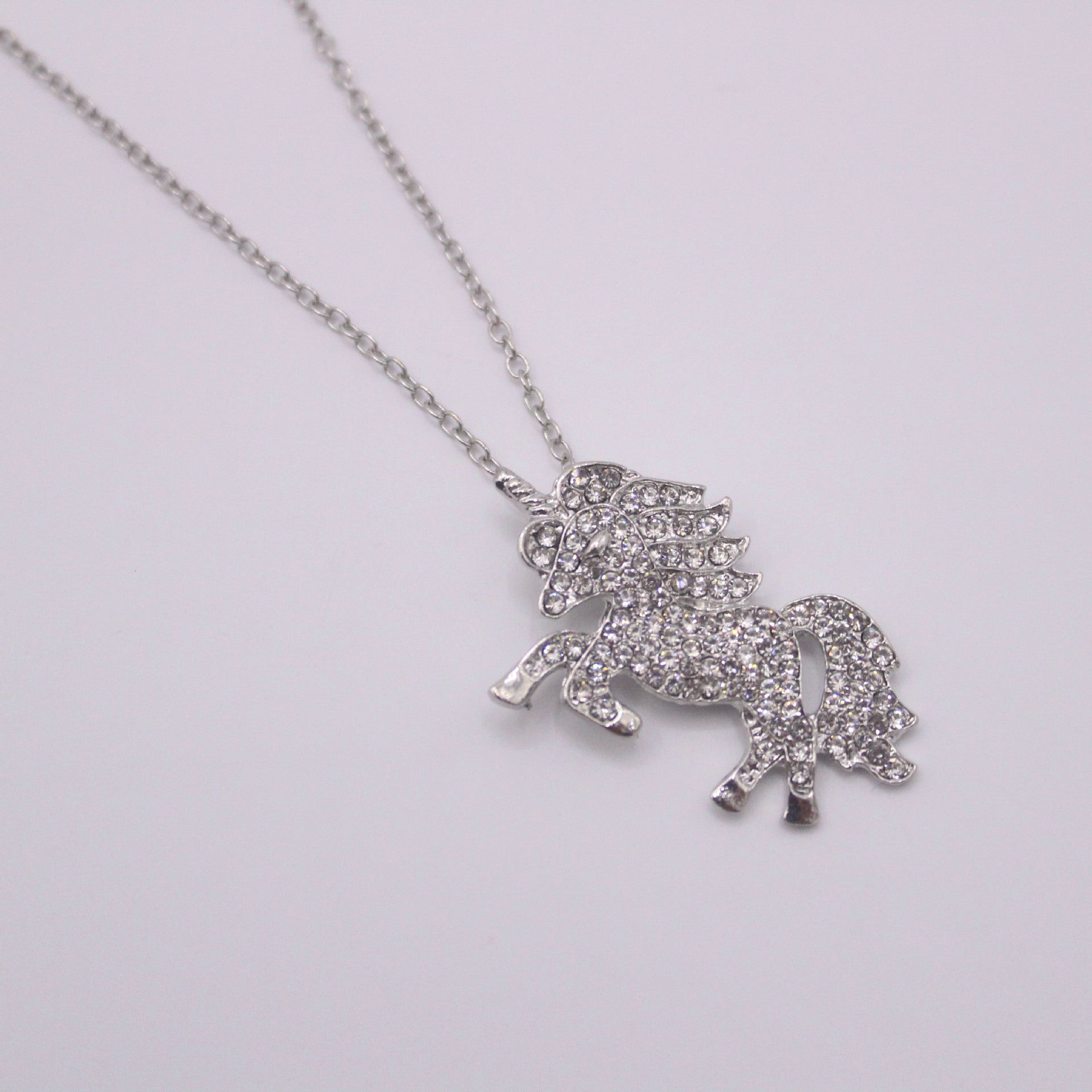 Wholesale Pegasus Necklace Micro Diamond Unicorn Pendant Sweater Chain ACC-NE-LvPai002