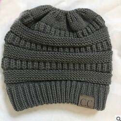 Wholesale Ponytail Hat Knitted Wool Hat ACC-HT-Xiongk001