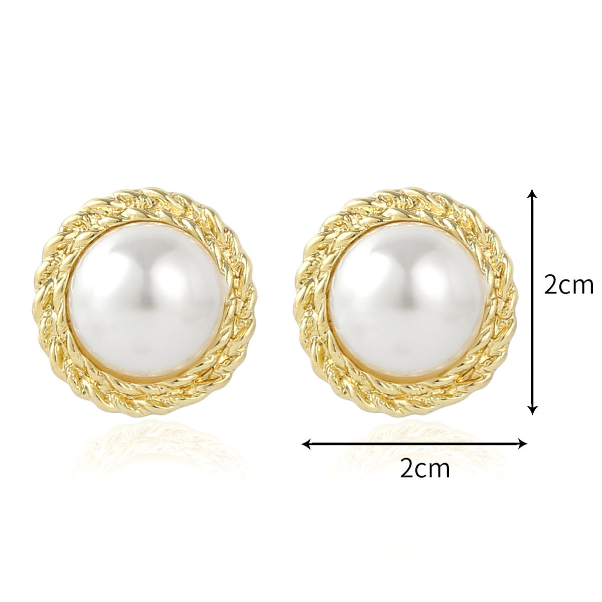 Wholesale Vintage Baroque Pearl Earrings ACC-ES-ManYi015