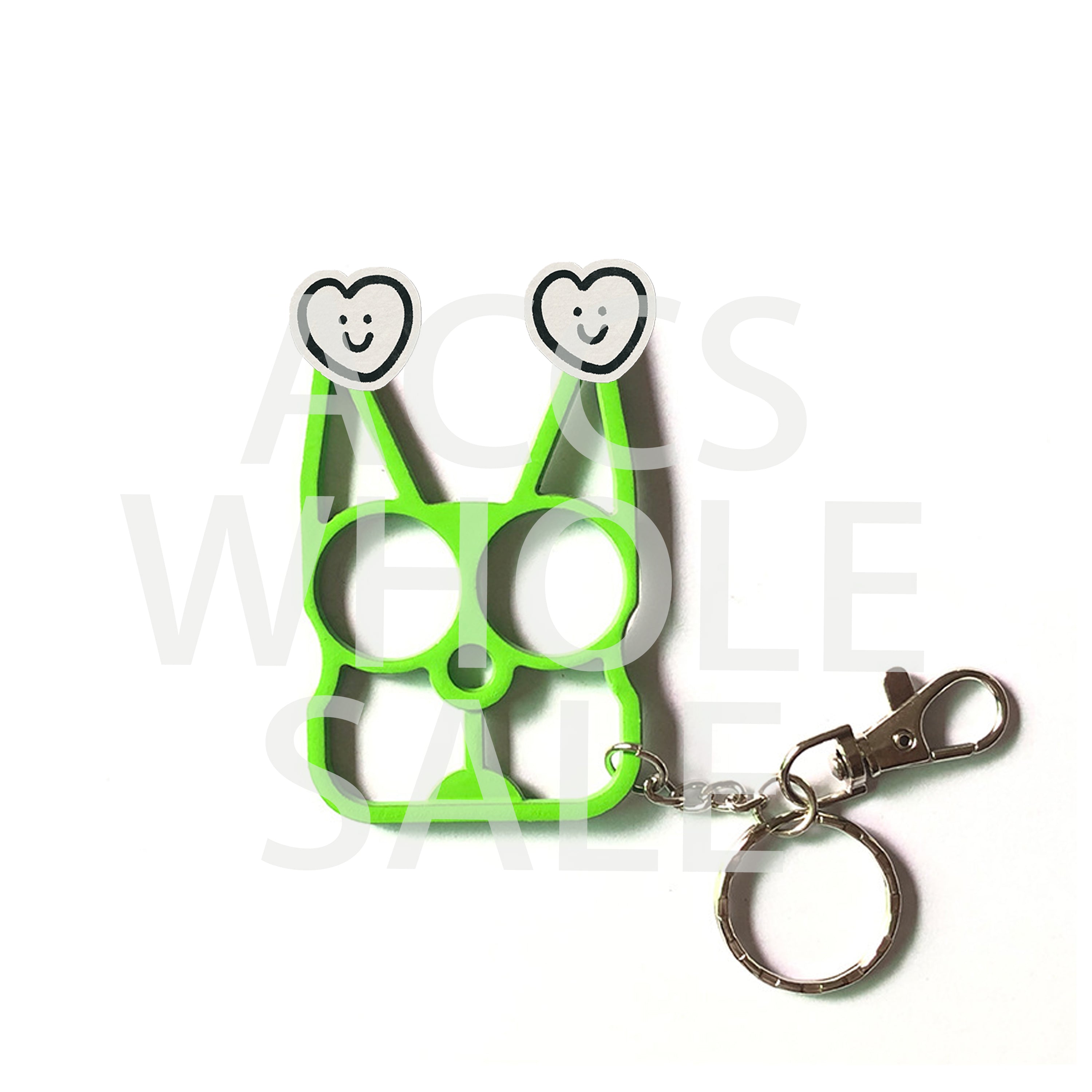 Wholesale Outdoor Gear Colorful Leopard Print Metal Keychains