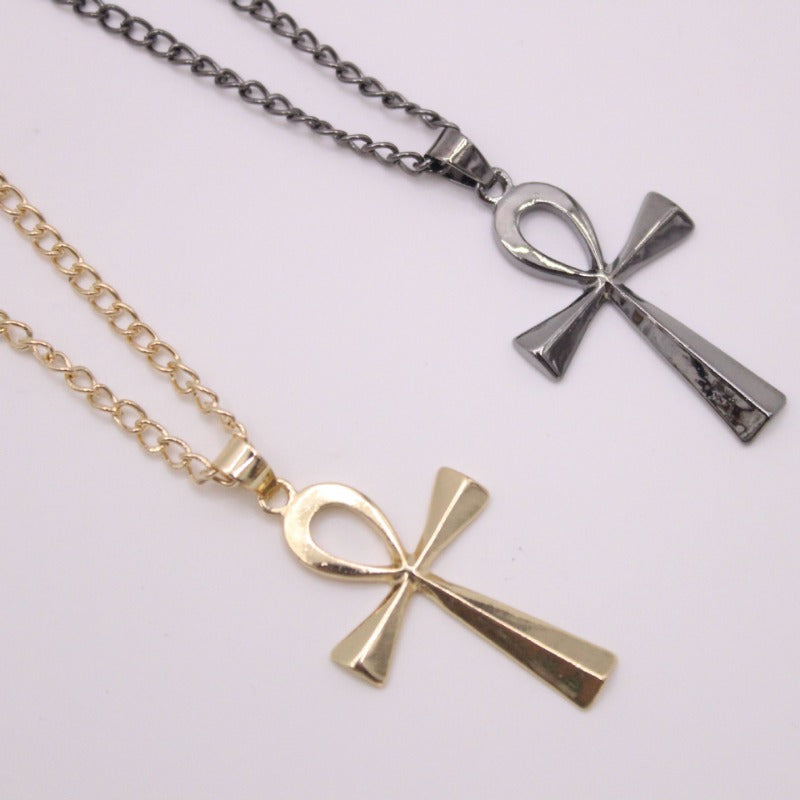 Wholesale Glossy Cross Necklace for Men ACC-NE-LvPai001