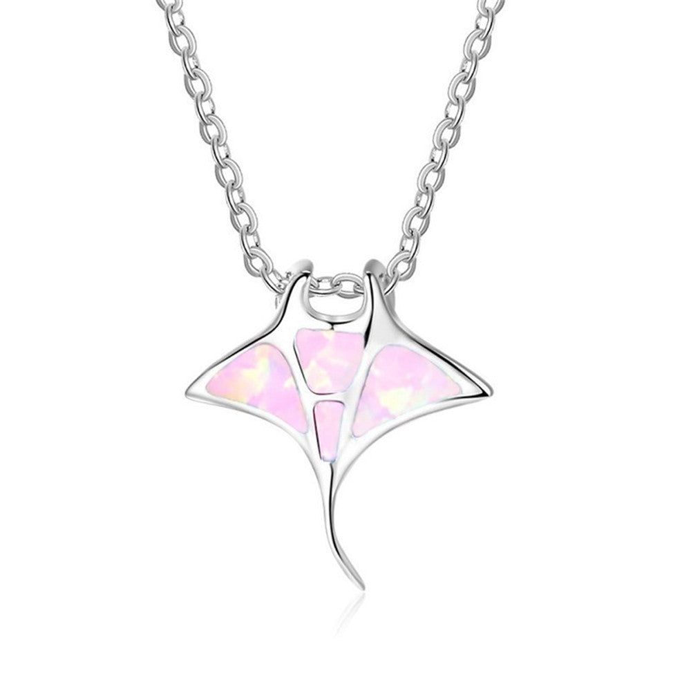 Wholesale Aubao Whale Alloy Necklace ACC-NE-YanSheng001
