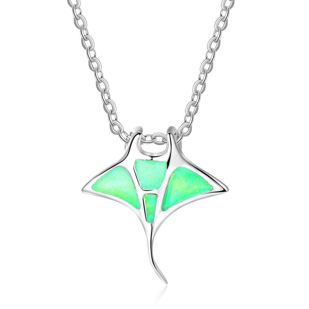 Wholesale Aubao Whale Alloy Necklace ACC-NE-YanSheng001