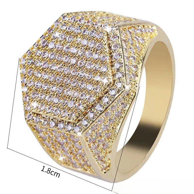 Wholesale Totem Men's Rings Diamond Rings Rhinestone Rings ACC-RS-ChenRui006