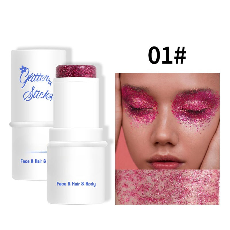 Wholesale Makeup 8 Colors Face Glitter Eyeshadow ACC-EW-Meika004