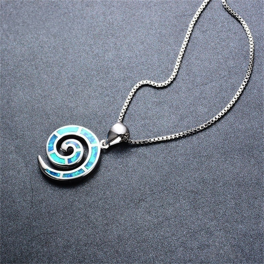 Wholesale Alloy Aobao Crystal Conch Necklace ACC-NE-YanSheng005