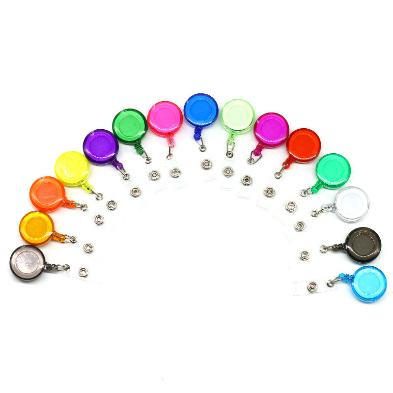 Wholesale 10pcs Badge Reels Retractable Keychains ACC-KC-YuHui001