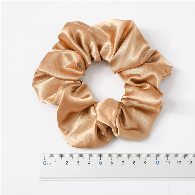 Wholesale 12pcs Satin Fabric Hair Bands Hair Scrunchies ACC-HS-SanTai012