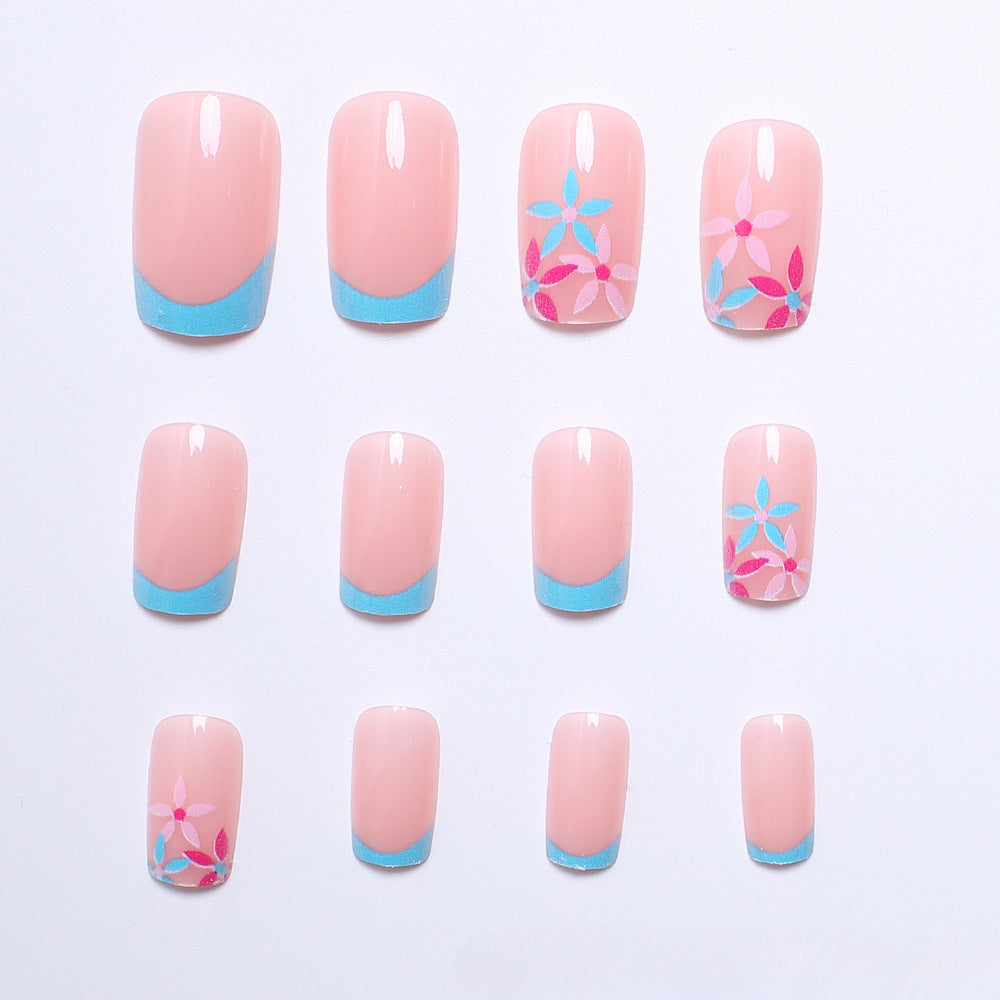 Wholesale 96 Pieces/box Press-on Nails Kits Nail Stickers ACC-NS-XingNai013