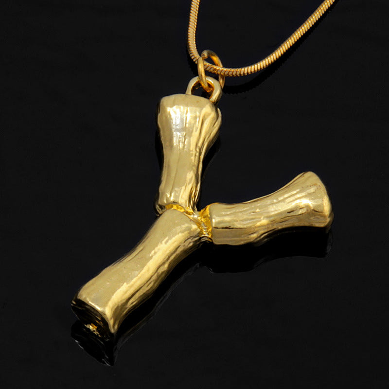 Wholesale Geometric Necklace Letter Short Clavicle Necklace Choker Necklace ACC-NE-Yiniao002