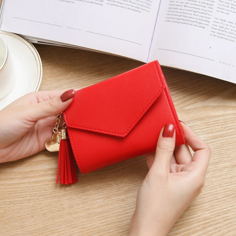 Wholesale Short Mini Tassel Wallet