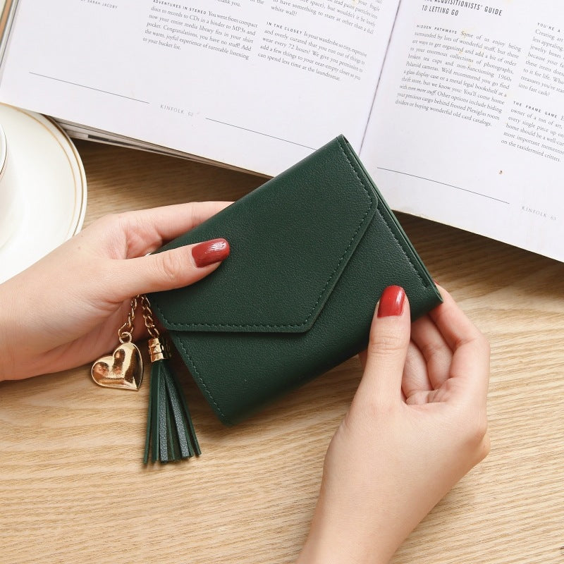 Wholesale Short Mini Tassel Wallet