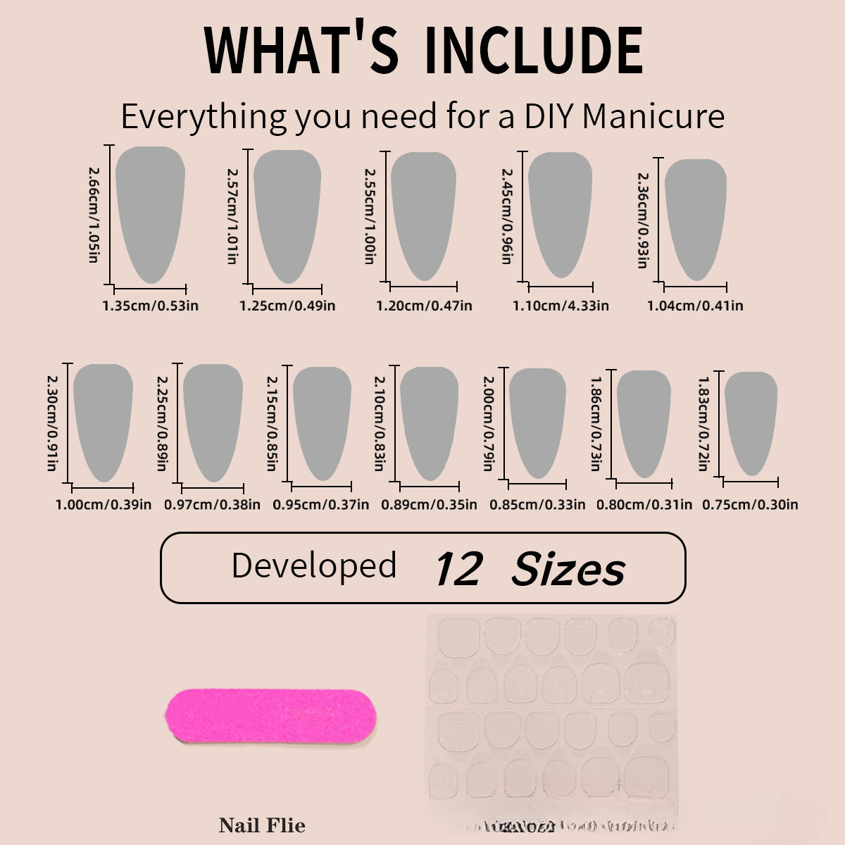 Wholesale 24pcs/box Glitter Nail Stickers Crystal Gradient Wearable Nails Press-on Nail Set ACC-NS-HaoYi034