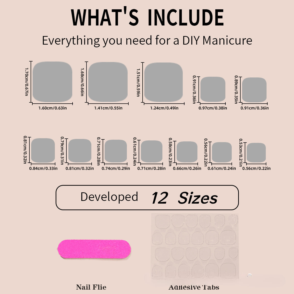 Wholesale 24 Pieces/box Glitter Nail Stickers Gradient Wearable Nail Press-on Nails Kits ACC-NS-HaoYi025