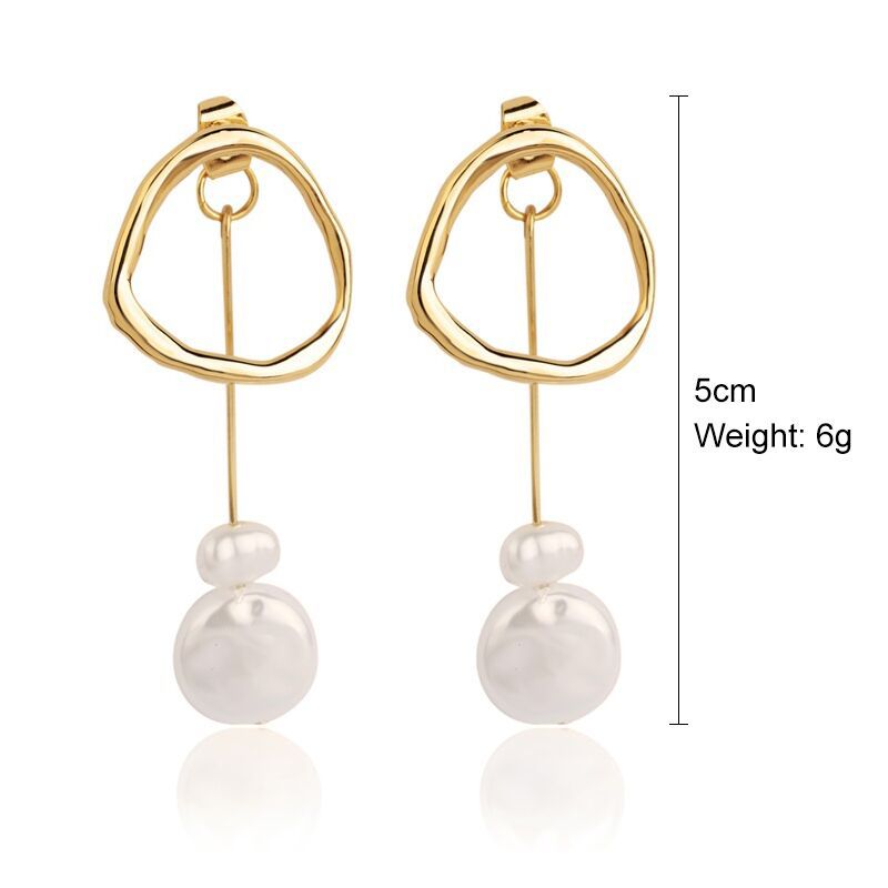 Wholesale Vintage Baroque Pearl Earrings ACC-ES-ManYi015
