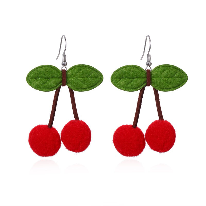 Wholesale Fashion Oil Dripping Christmas Tree Gingerbread Man Earrings ACC-ES-Bingl003