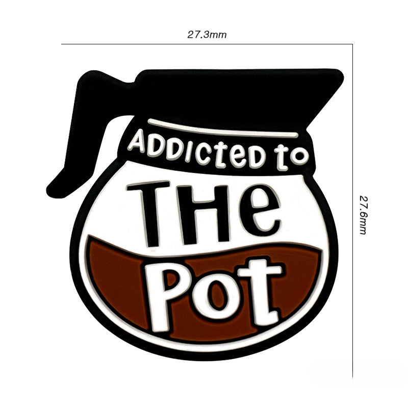 Wholesale Random 10pcs Silicone Beads Loose Beads DIY Accessories Focal Beads ACC-BDS-WDX225