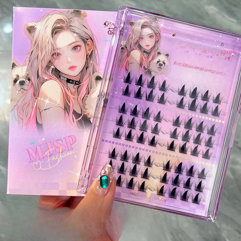 Wholesale Thick Single Cluster Segmented False Eyelashes ACC-FS-Rous001