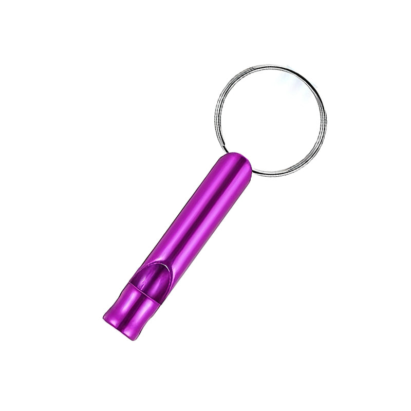 Wholesale Small Aluminum Alloy Whistle Lifesaving Whistle Referee Training Whistle Outdoor Portable Aluminum Alloy Whistle