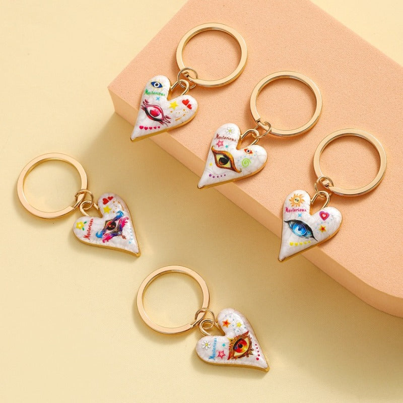 Wholesale Alloy Love Oil Drop Keychain ACC-KC-RongR086