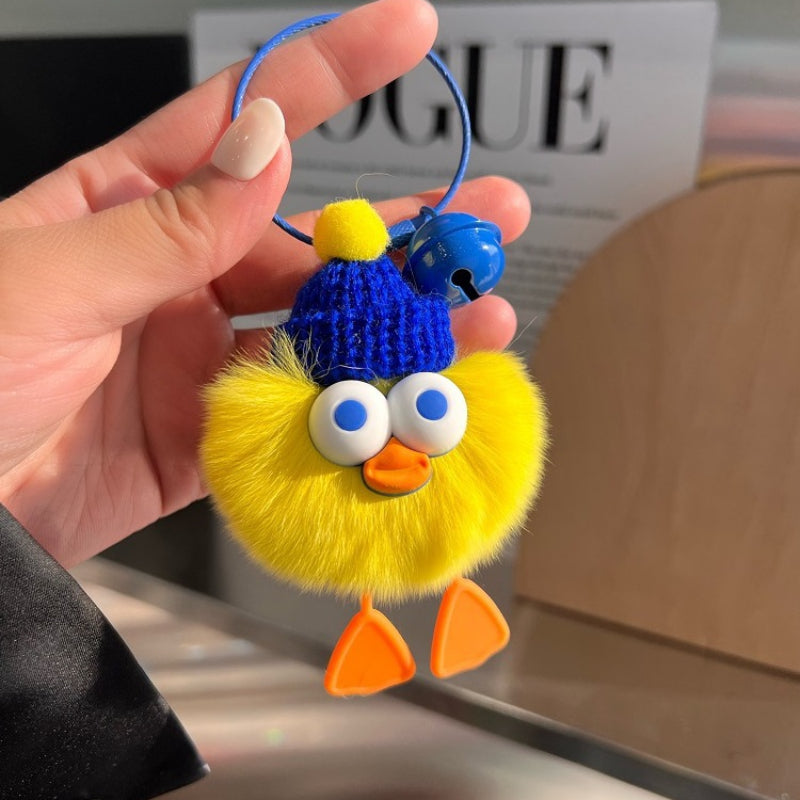 Wholesale Cute Plush Duck Keychains ACC-KC-Chengx004