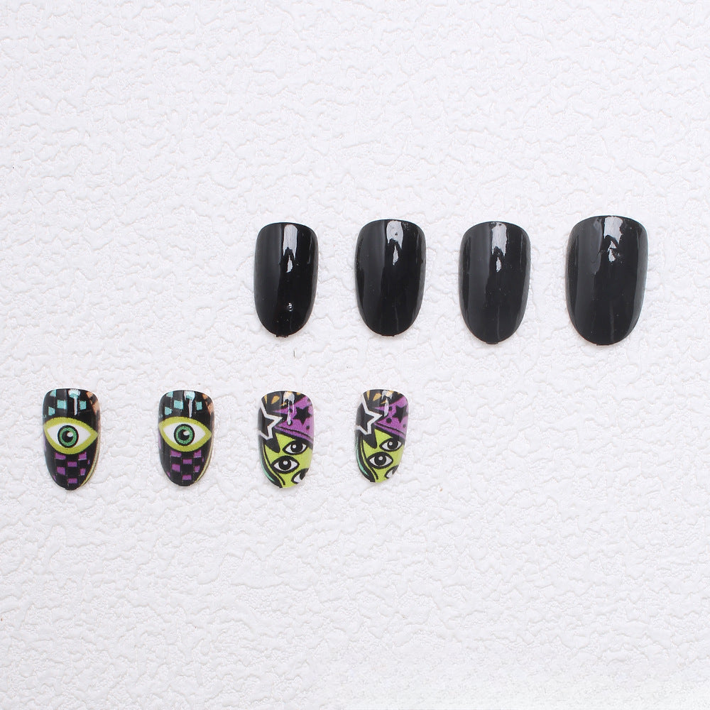 Wholesale 24 Pieces/box Press-on Nails Kits Nail Stickers ACC-NS-XingNai019