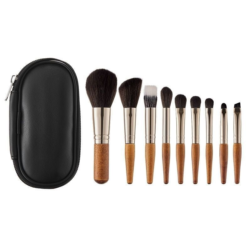 Wholesale 9pcs/set Cangzhou Soft Bristle Mini Makeup Brush Set ACC-MB-Feim004