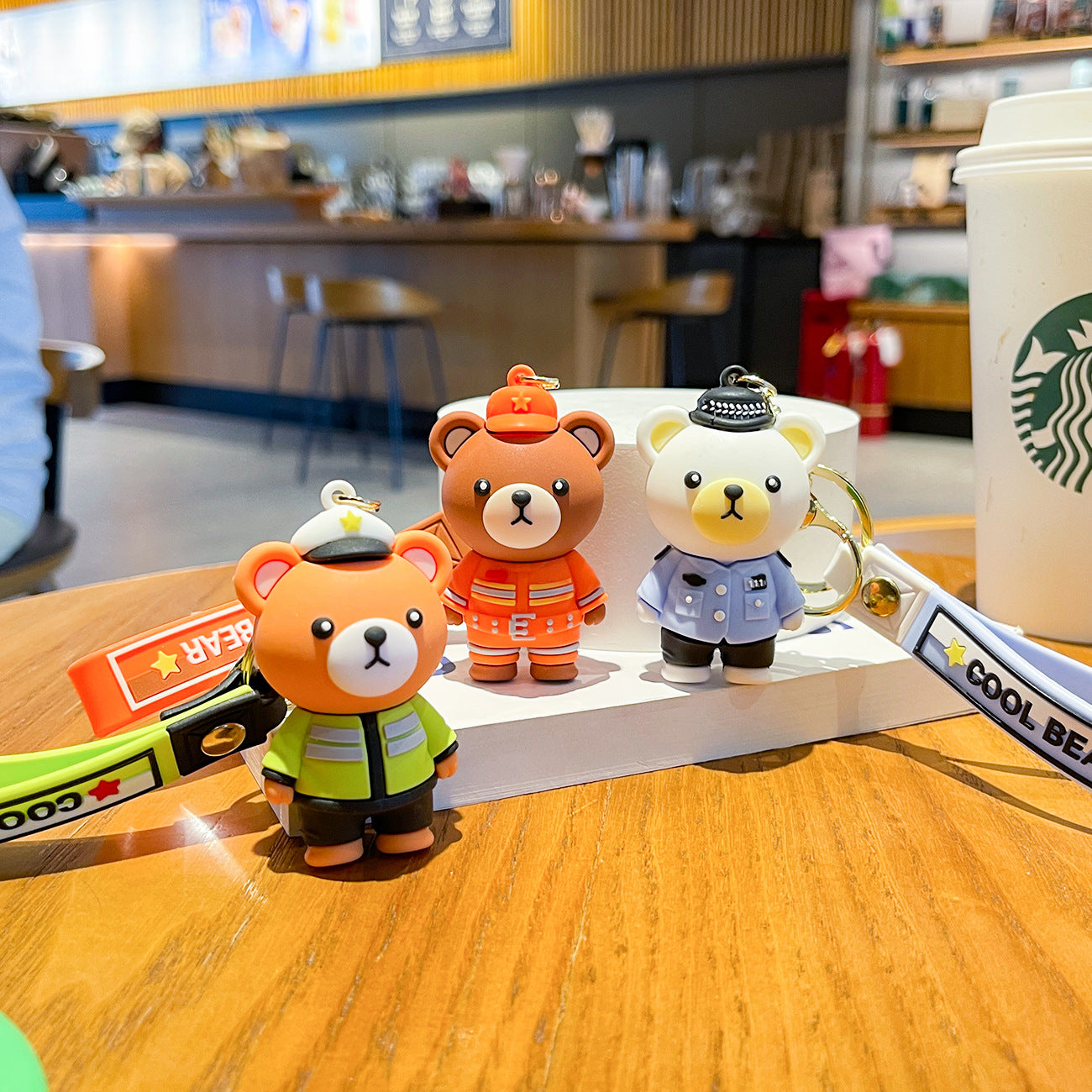 Wholesale Cartoon Cute PVC Soft Keychain ACC-KC-ZhiWu005