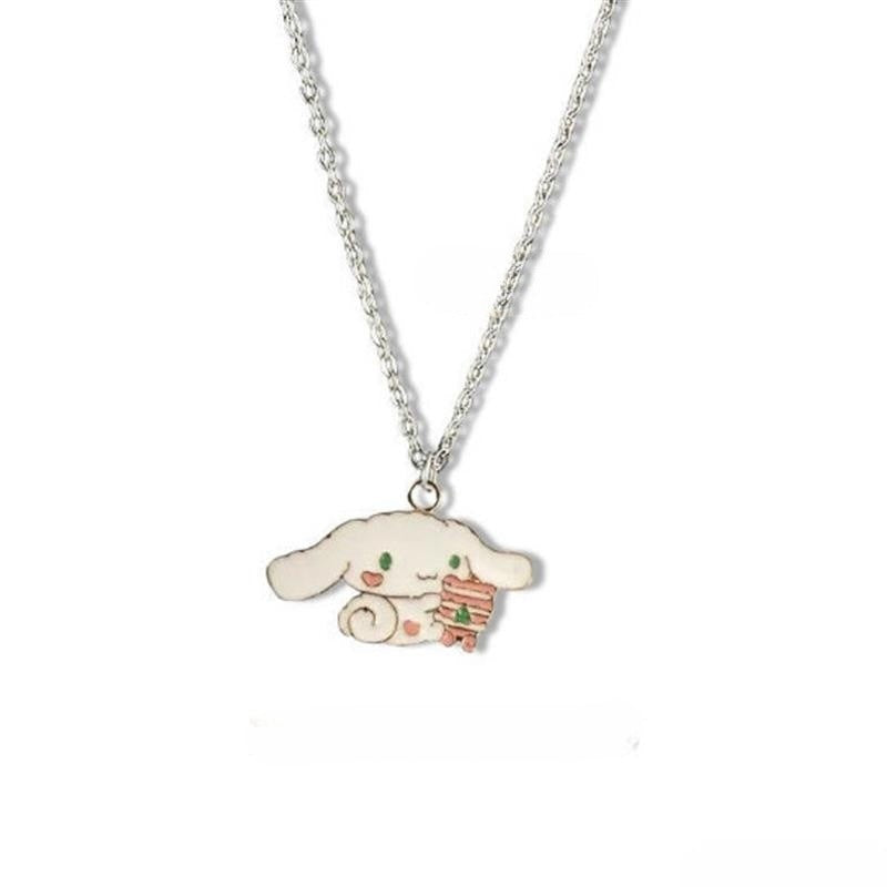 Wholesale Cartoon Cute Small Fresh Doll Alloy Necklace ACCVIP-NE-Hany001