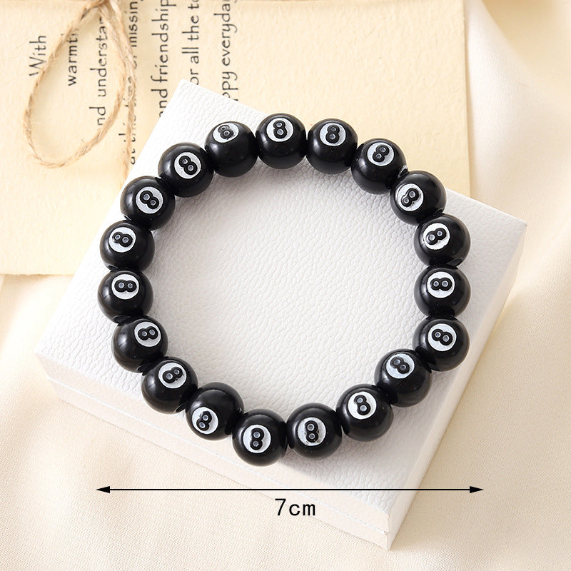 Wholesale Acrylic Ball Beaded Bracelets ACC-BT-YiL003