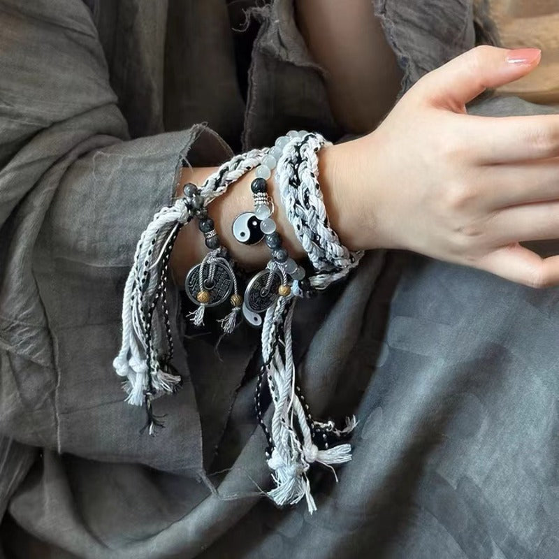 Wholesale Twin Tai Chi Mountain Ghost Money Bracelet ACC-BT-Niqi001