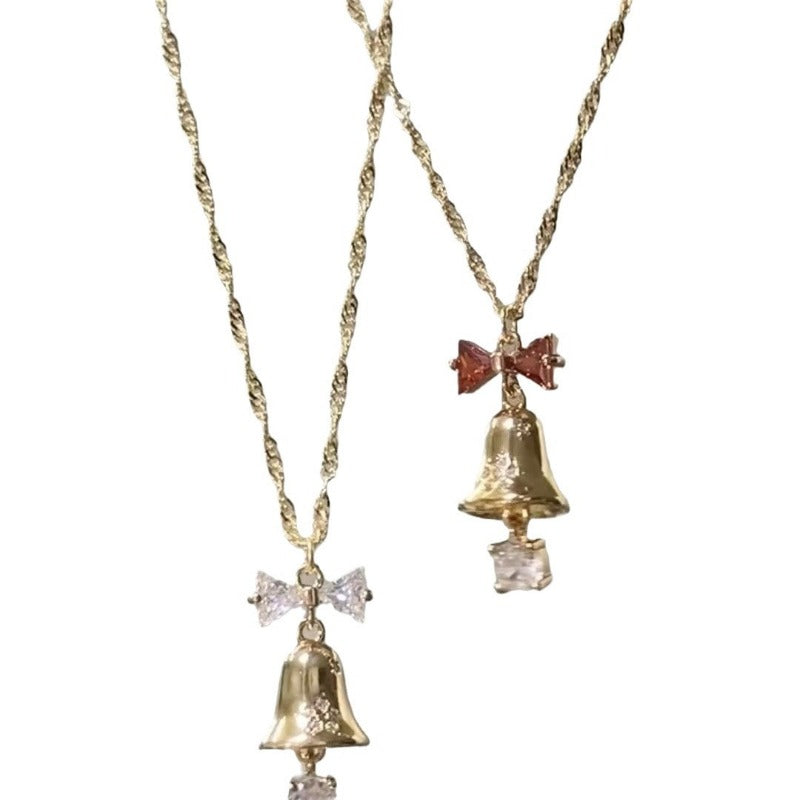 Wholesale Christmas Bell Necklaces ACC-NE-YouW001