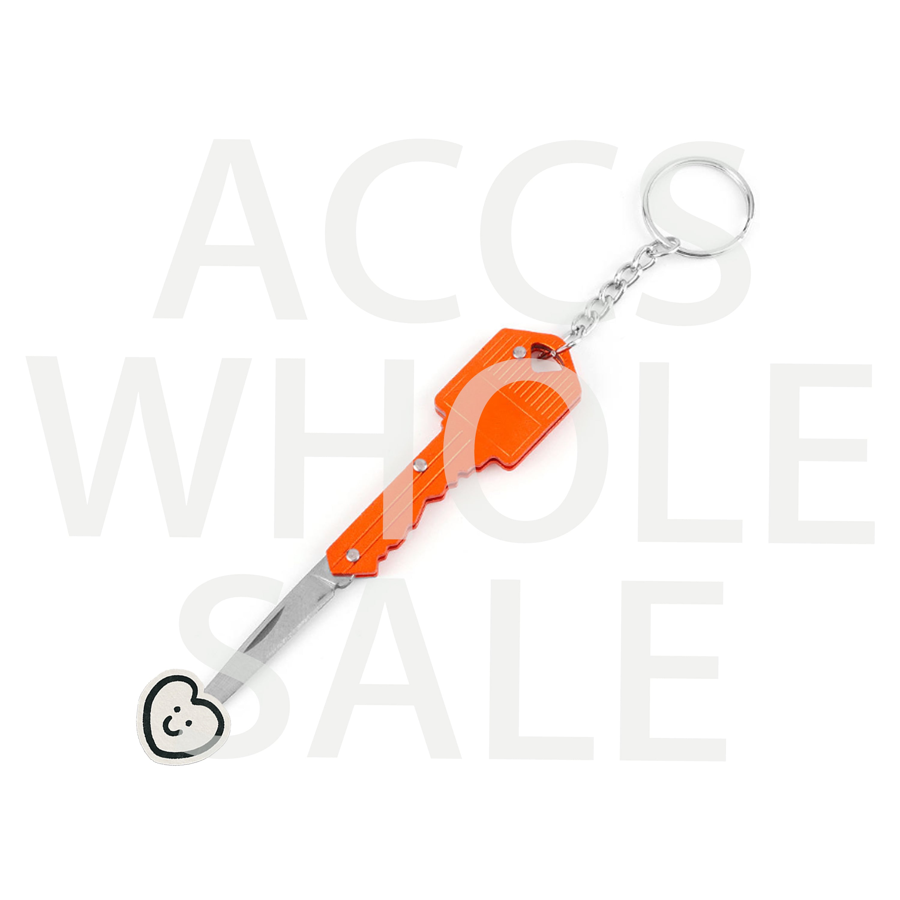 Wholesale Colorful Mini Folding Express Unpacking Tool Multifunctional Keychain