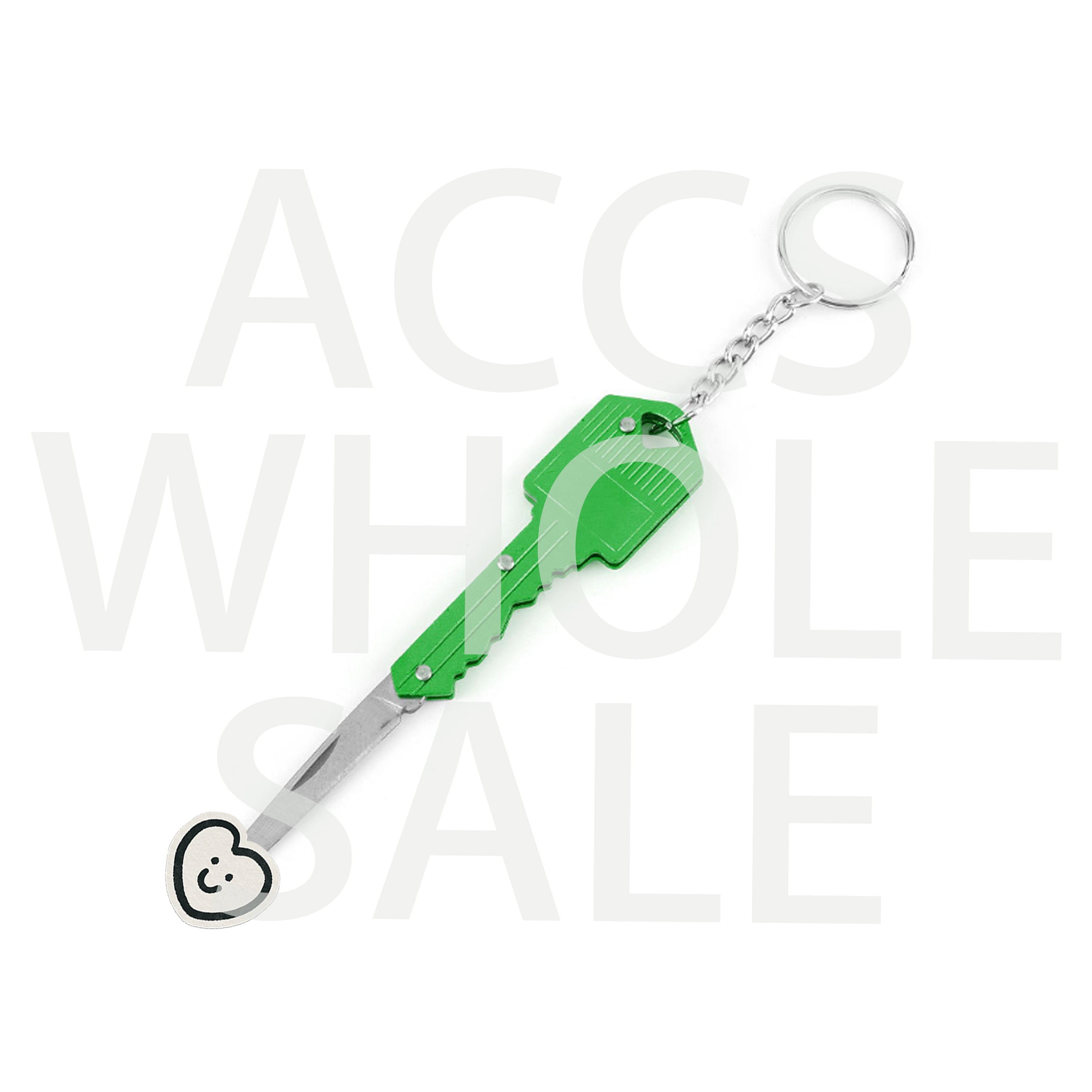 Wholesale Colorful Mini Folding Express Unpacking Tool Multifunctional Keychain