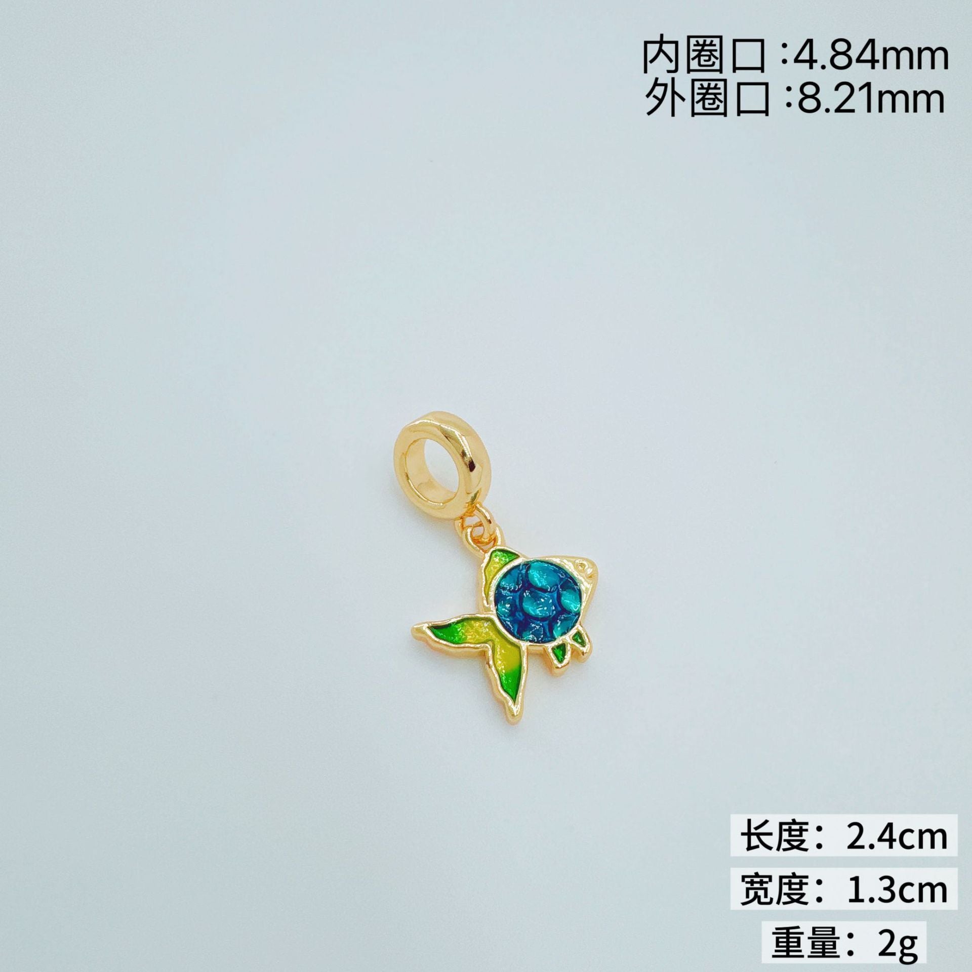 Wholesale  Goldfish Pony Pendant Necklace Gold Plated Fashion Jewelry Accessory for Women