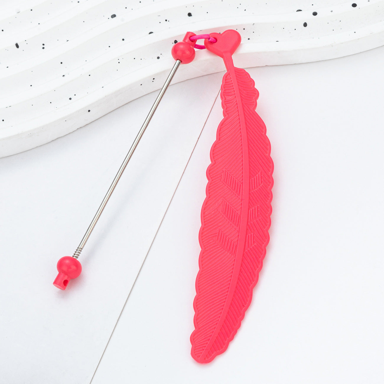 Wholesale DIY Beadable Feather Bookmark