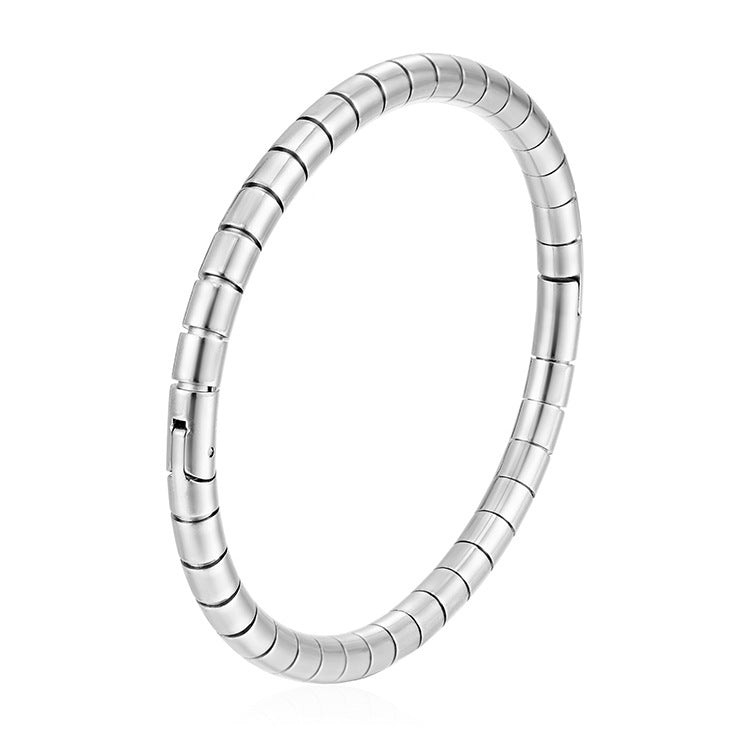 Wholesale Titanium steel Bracelet Retro High-end Women's Plated 18K Bracelet