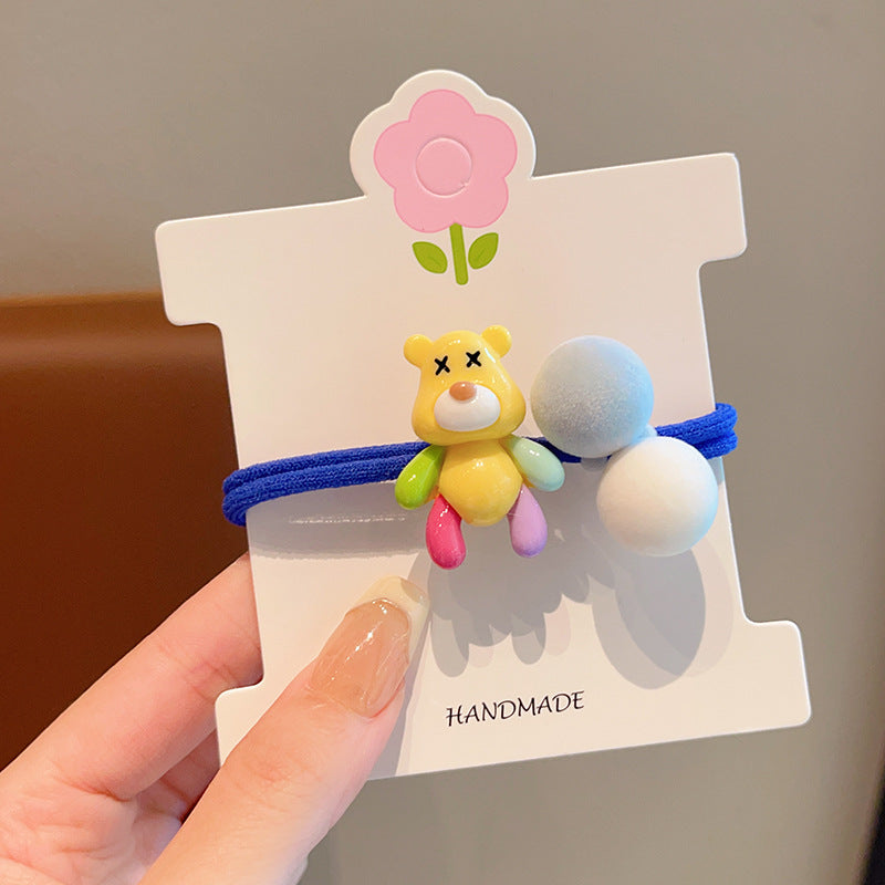 Wholesale Children's Cartoon Bear Candy Color Hair Band ACC-HS-Yint003