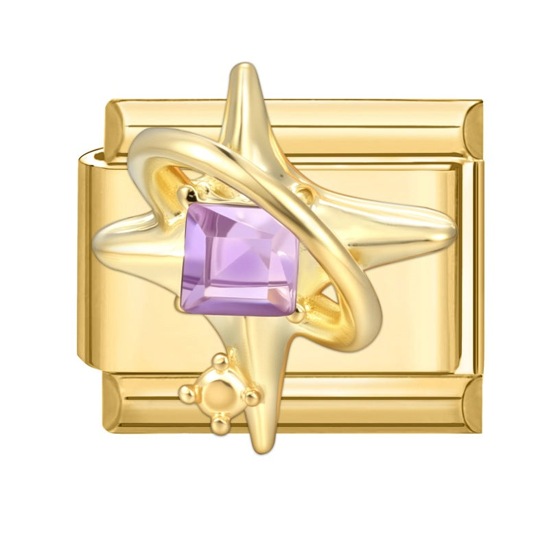 Wholesale Italian Charm Bracelet 9mm DIY Splicing Cute Creative Stainless Steel Composable Bracelet