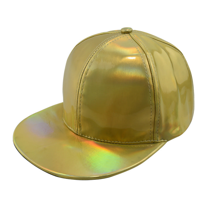 Wholesale PU leather colorful baseball cap