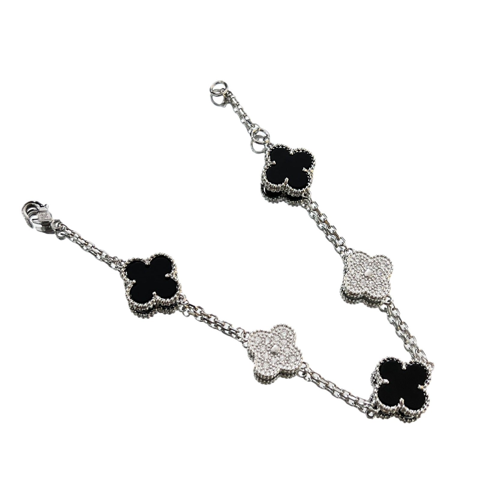 Wholesale Panda Four-Leaf Clover Design Bracelet Sweet Cool Style Trendy Jewelry Accessory