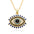 Wholesale Multi-Shape Demon Eye Oil Drop Necklace
