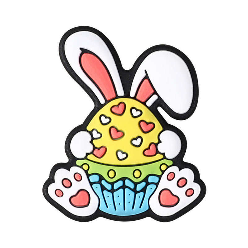 Wholesale 20pcs Easter Bunny Focal Beads DIY Bead Accessories ACC-BDS-RongFa066