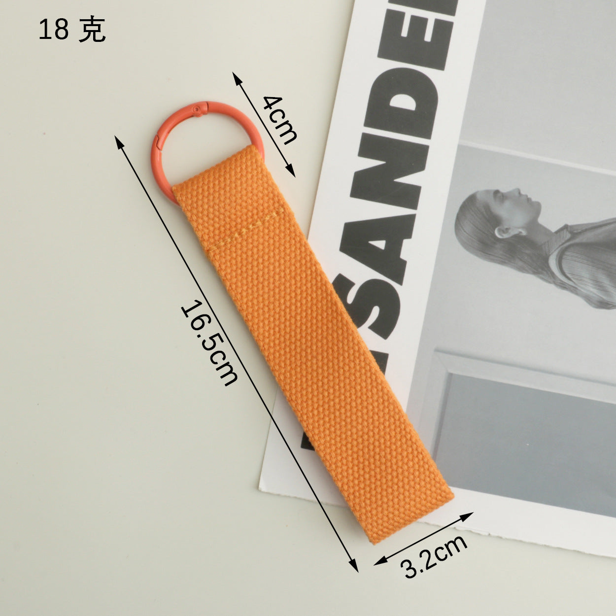 Wholesale Trendy Green Polyester Lanyard Keychain Wrist Strap Wedding Gift DIY Resale Accessory