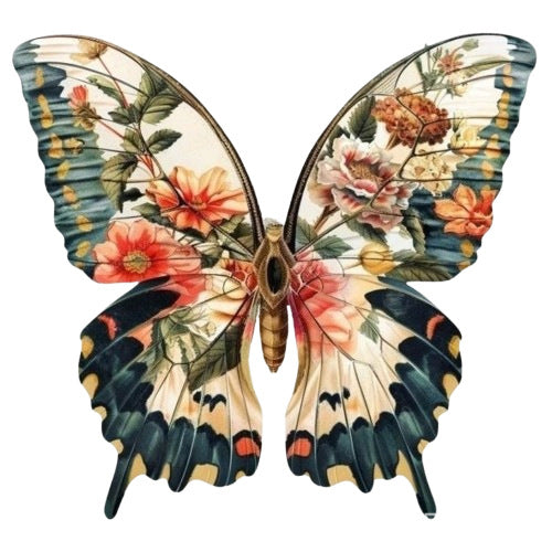 Wholesale Cartoon Butterfly Acrylic Earrings