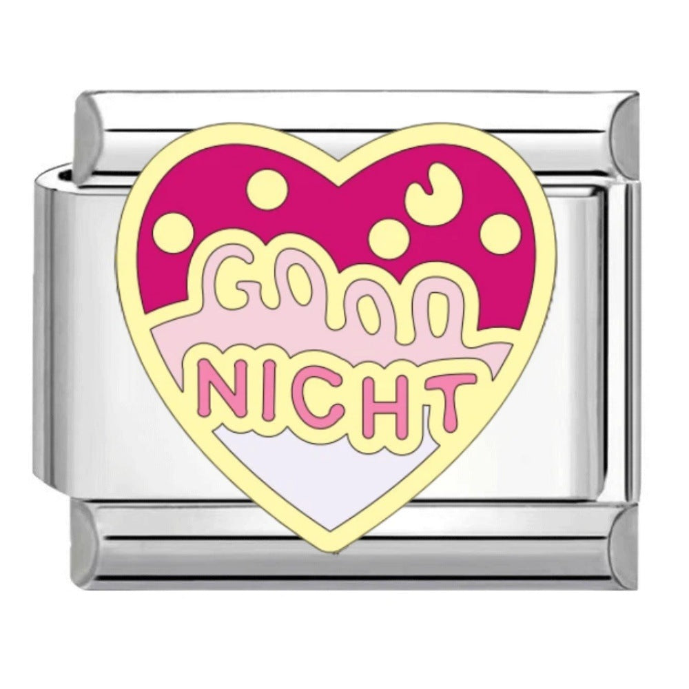 Wholesale Cartoon Series DIY Italian Charm Bracelet Titanium Steel Modular Design For Women Fashion Accessory Gift