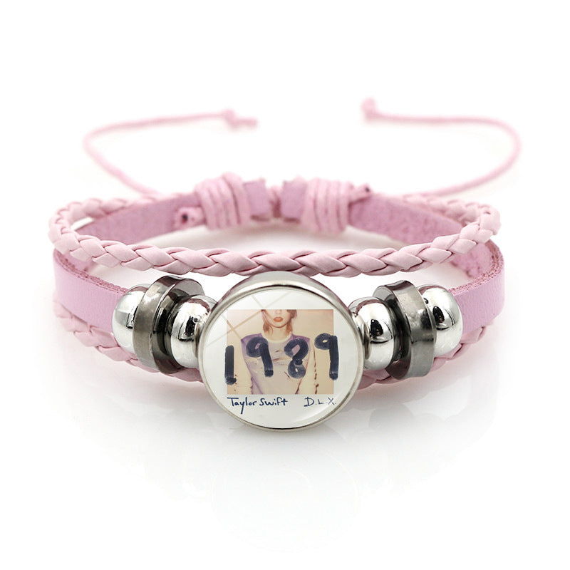 Wholesale Music Star Jewelry Pink Bracelet ACC-BT-JiaYun005