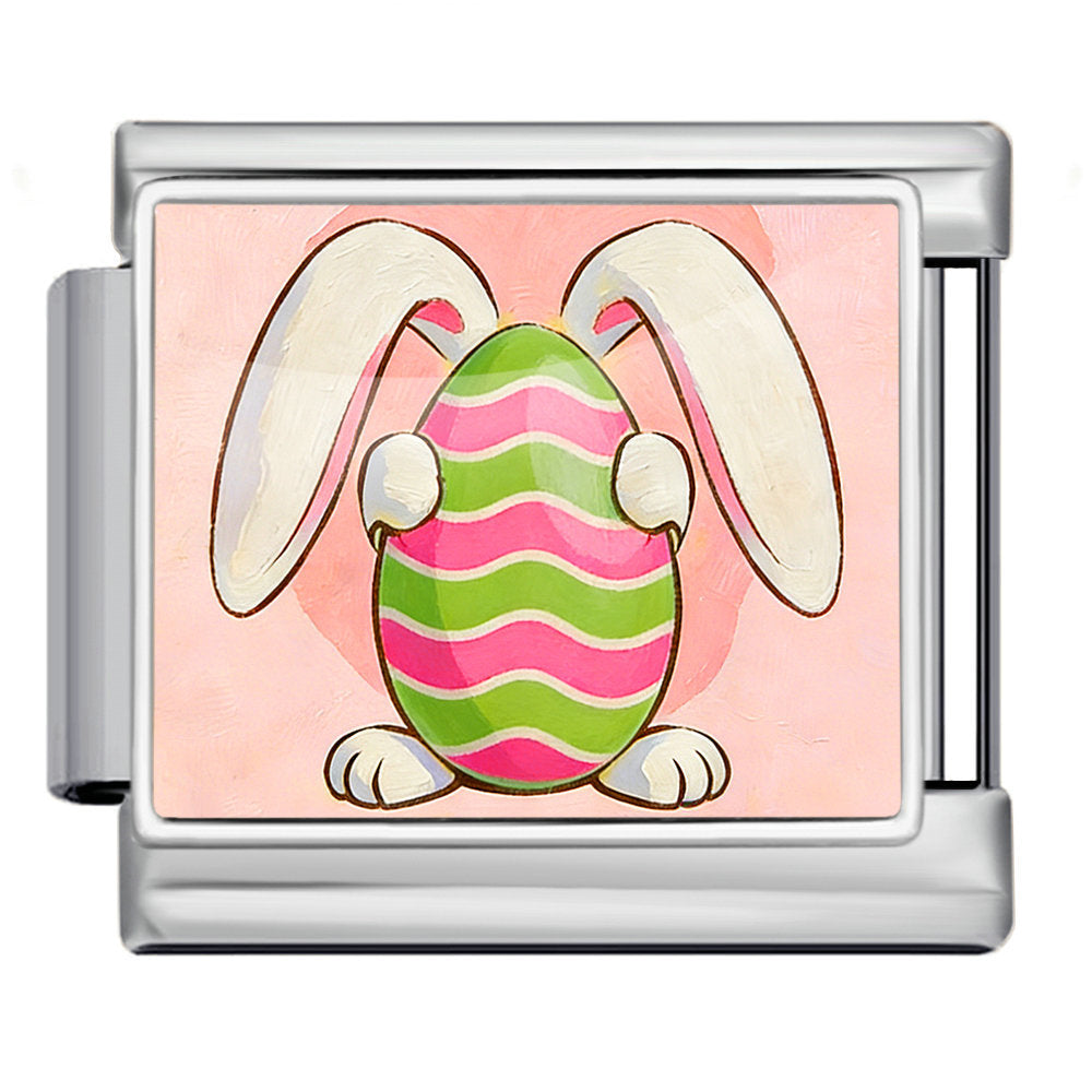 Wholesale Easter Egg Design Stainless Steel Bracelet,  Fashion Accessory for Boutique Resale